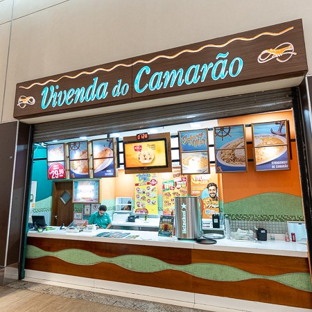 Logo da loja vivenda do camarão